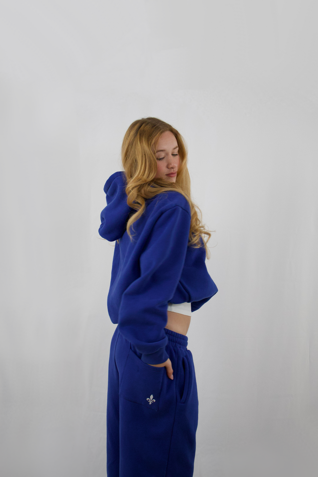 Focus tracksuit bleu